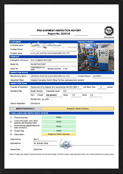 Tuv Product Test Report